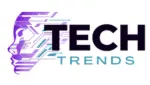 Tech Trends Blog Logo featuring AI-powered insights and technology